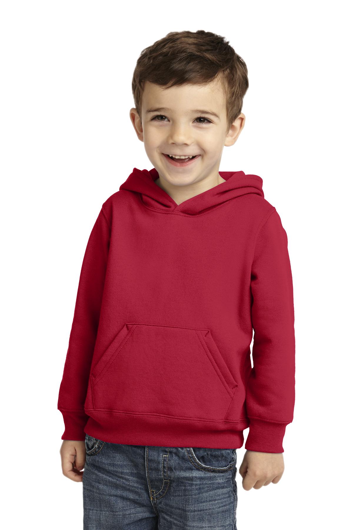 Port & Company- Port & Company® Toddler Core Fleece Pullover Hooded Sweatshirt. CAR78TH-Medtech- 5