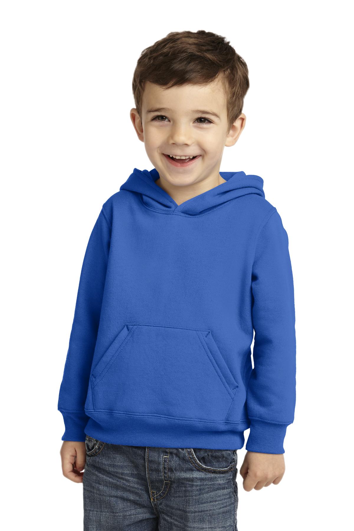 Port & Company- Port & Company® Toddler Core Fleece Pullover Hooded Sweatshirt. CAR78TH-Medtech- 6