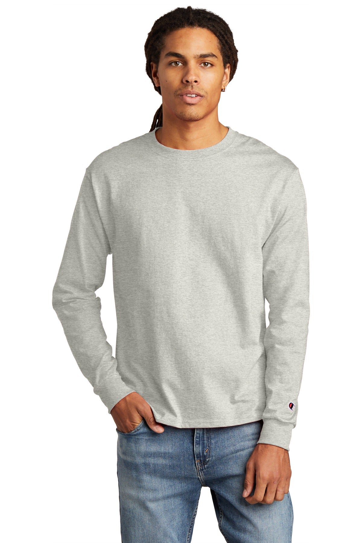 Champion- Champion ® Heritage 5.2-Oz. Jersey Long Sleeve Tee CC8C-Medtech- 9