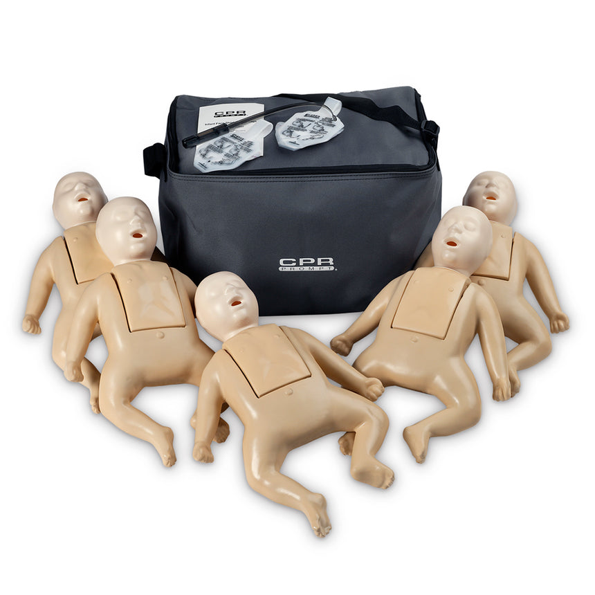  Nasco Healthcare-CPR Prompt® TPAK 50 Infant Training Pack - 5 Tan Manikins-MedTech-1