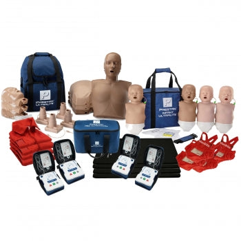 CPR Training Kit: Prestan Ultralite Adult & Infant Manikins and AED Trainers