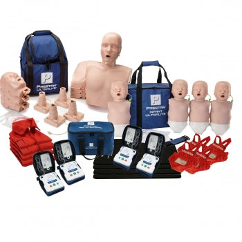 CPR Training Kit: Prestan Ultralite Adult & Infant Manikins and AED Trainers