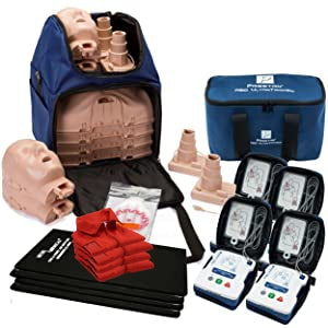 CPR Training Kit: Prestan Ultralite Manikins and AED Trainers