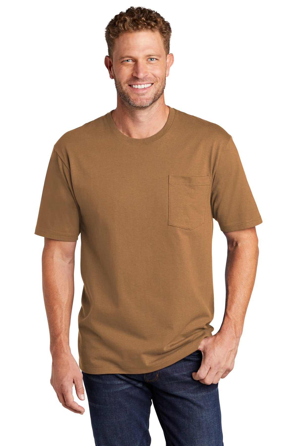 CornerStone- CornerStone ® Workwear Pocket Tee CS430-Medtech- 3