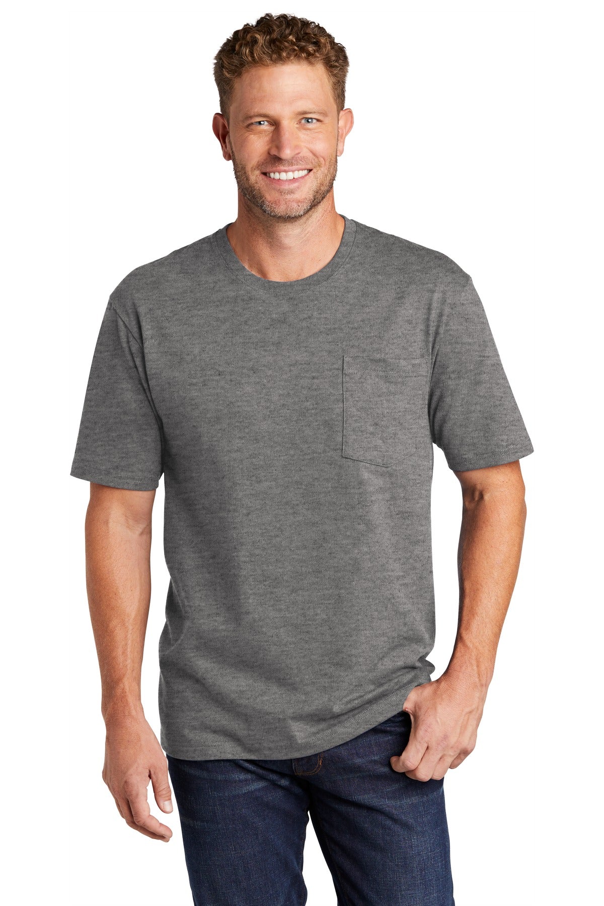 CornerStone- CornerStone ® Workwear Pocket Tee CS430-Medtech- 5