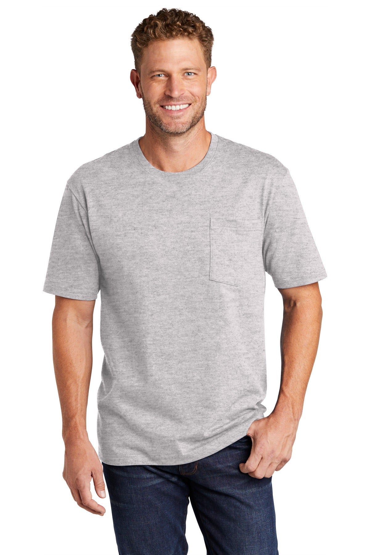 CornerStone- CornerStone ® Workwear Pocket Tee CS430-Medtech- 4