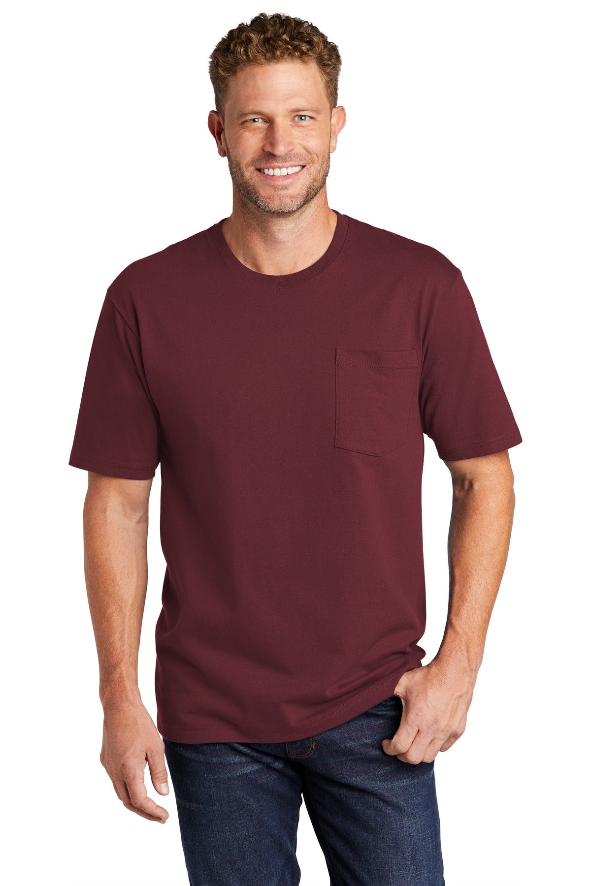 CornerStone- CornerStone ® Workwear Pocket Tee CS430-Medtech- 6