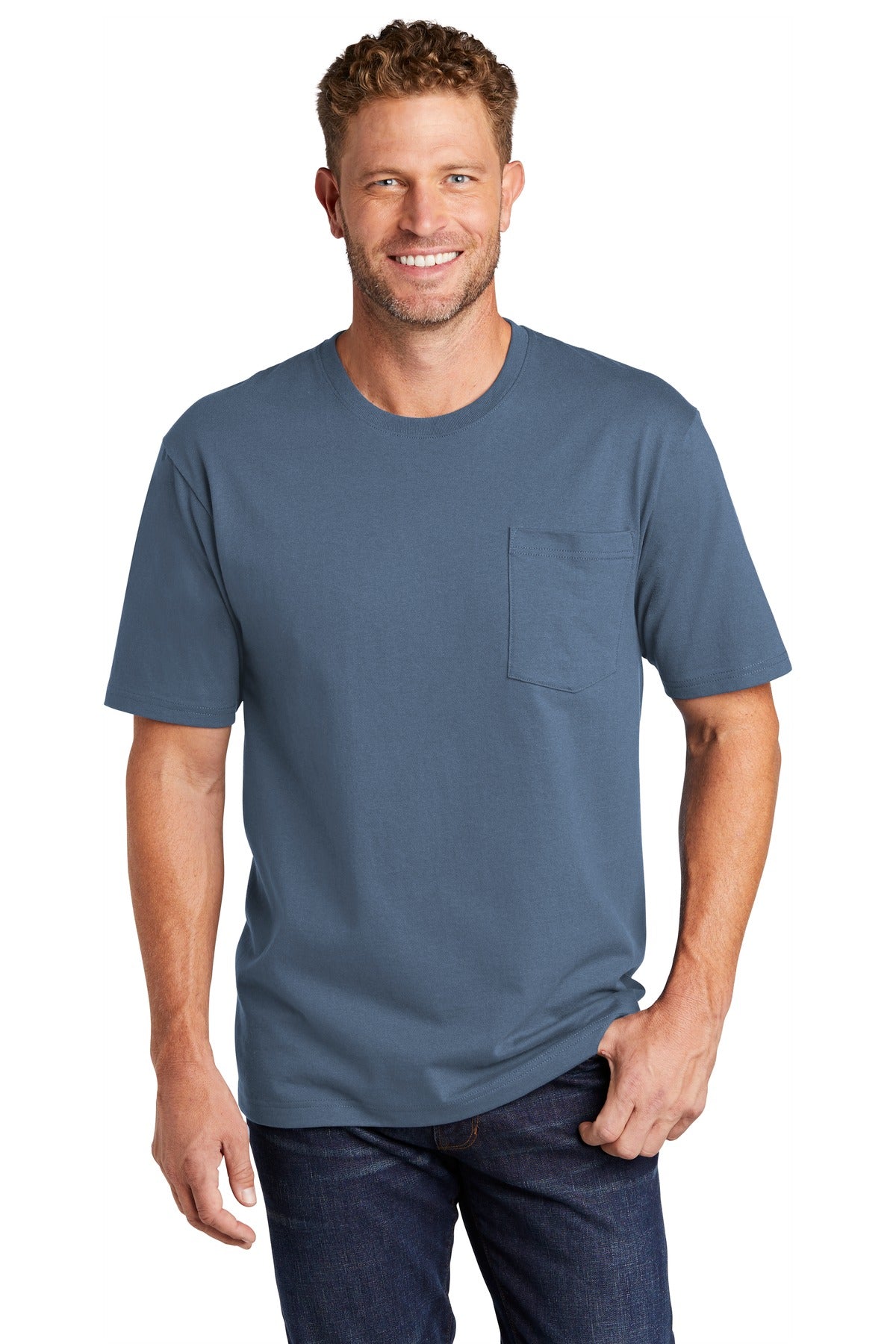 CornerStone- CornerStone ® Workwear Pocket Tee CS430-Medtech- 8