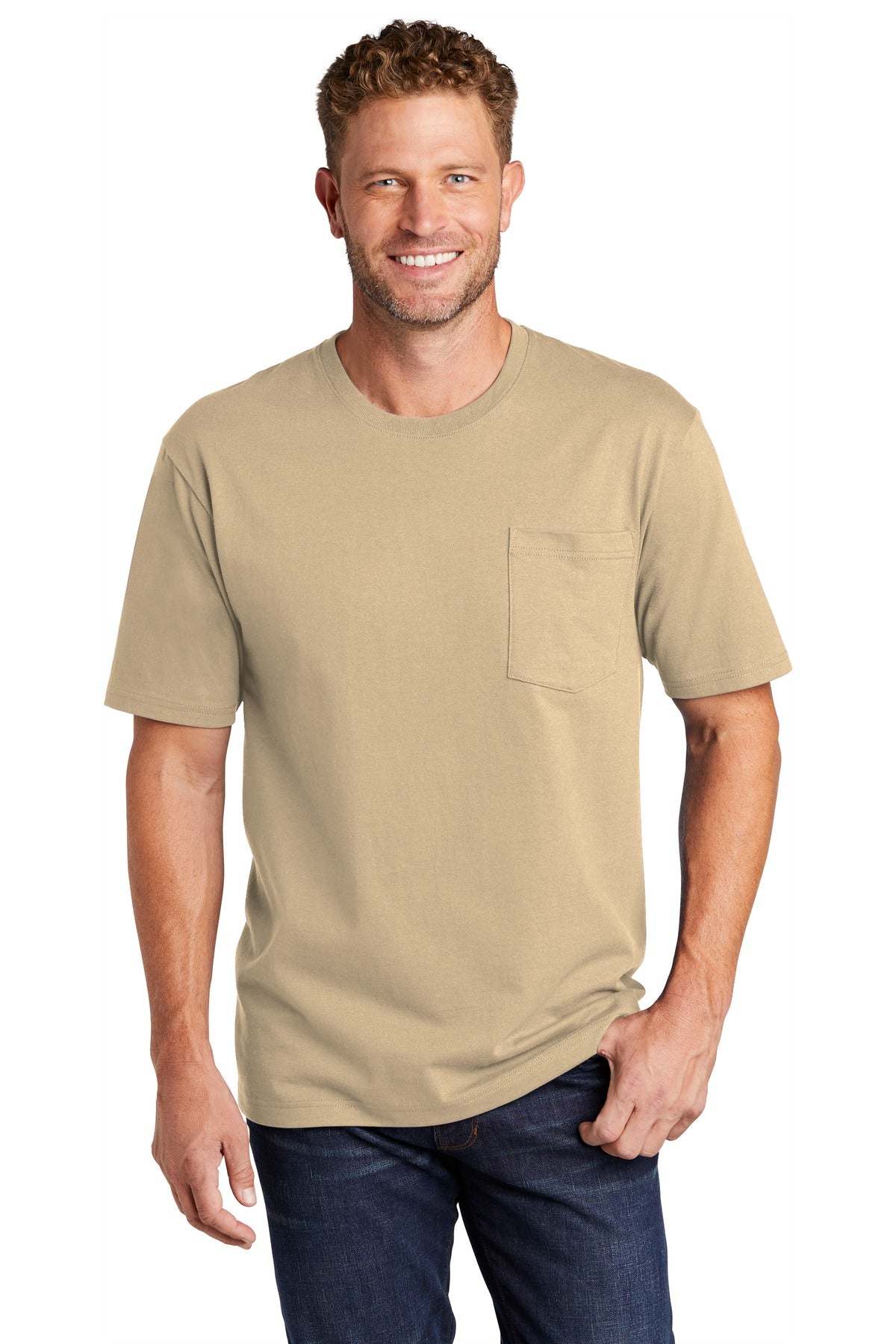 CornerStone- CornerStone ® Workwear Pocket Tee CS430-Medtech- 10