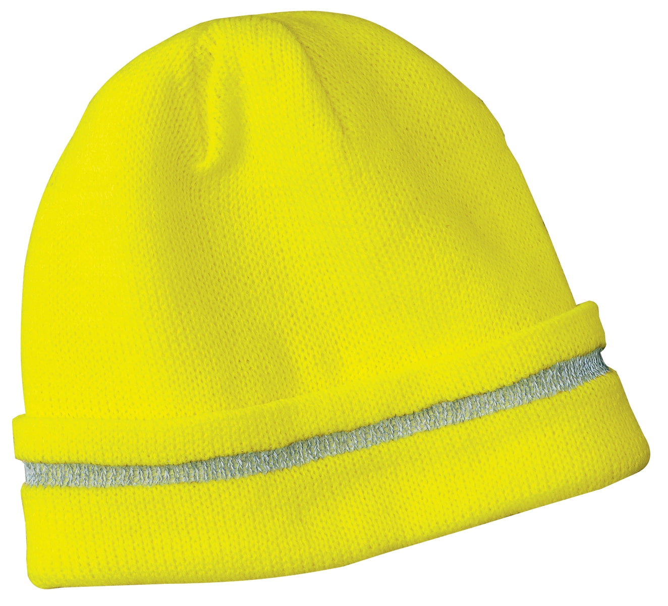 CornerStone- CornerStone® - Enhanced Visibility Beanie with Reflective Stripe. CS800-Medtech- 2