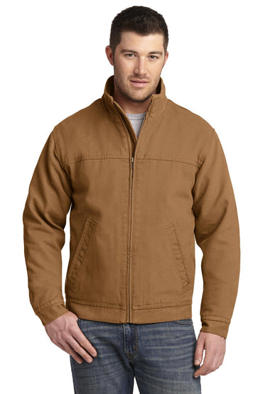 CornerStone- CornerStone® Washed Duck Cloth Flannel-Lined Work Jacket. CSJ40-Medtech- 2