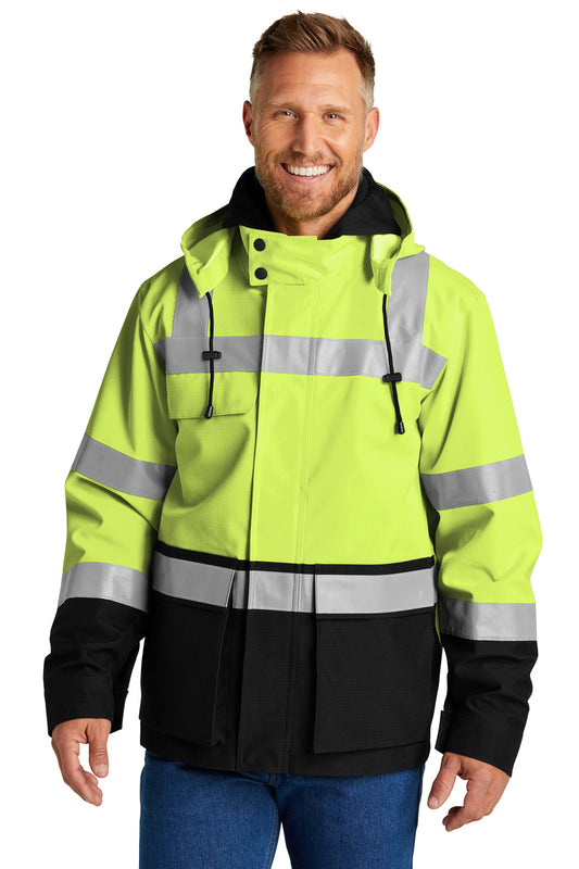 CornerStone- CornerStone® ANSI 107 Class 3 Waterproof Ripstop 3-In-1 Parka CSJ502-Medtech- 1