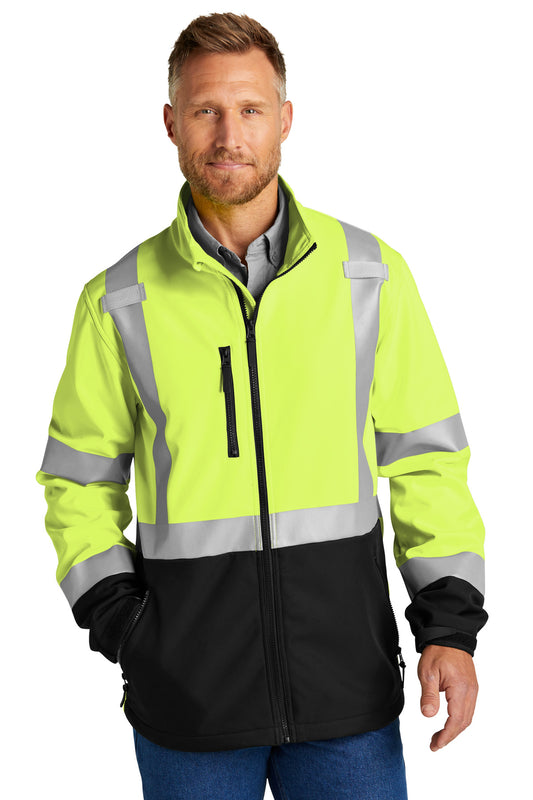 CornerStone- CornerStone® ANSI 107 Class 3 Soft Shell Jacket CSJ503-Medtech- 1