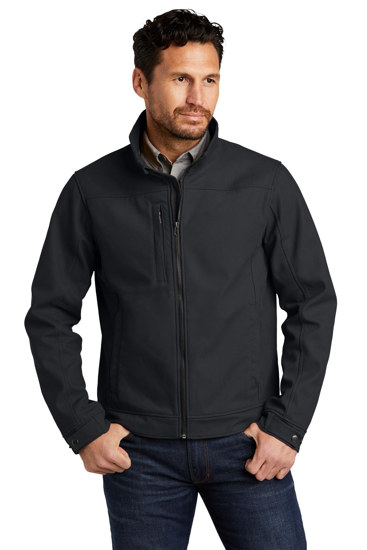 CornerStone- CornerStone® Duck Bonded Soft Shell Jacket CSJ60-Medtech- 2