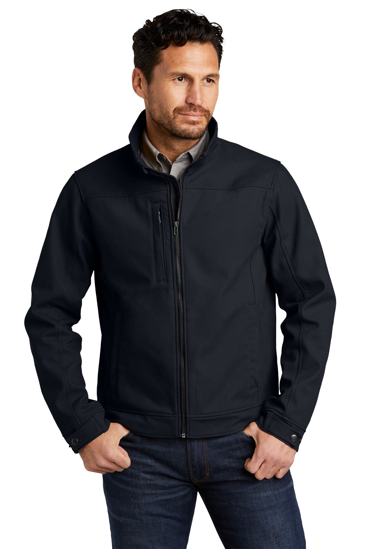 CornerStone- CornerStone® Duck Bonded Soft Shell Jacket CSJ60-Medtech- 4