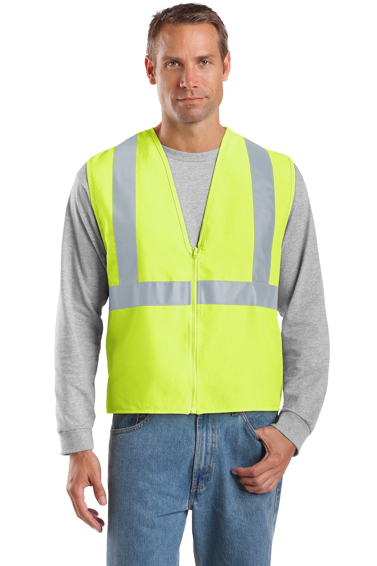 CornerStone- CornerStone® - ANSI 107 Class 2 Safety Vest. CSV400-Medtech- 2