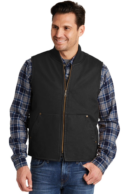 CornerStone- CornerStone® Washed Duck Cloth Vest. CSV40-Medtech- 1