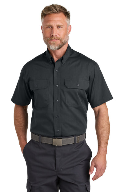 CornerStone- CornerStone® Short Sleeve Select Ripstop Shirt CSW175-Medtech- 2