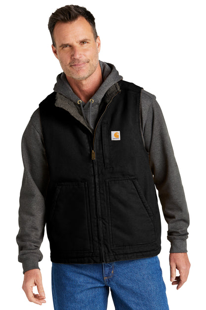 Carhartt- Carhartt® Sherpa-Lined Mock Neck Vest CT104277-Medtech- 1