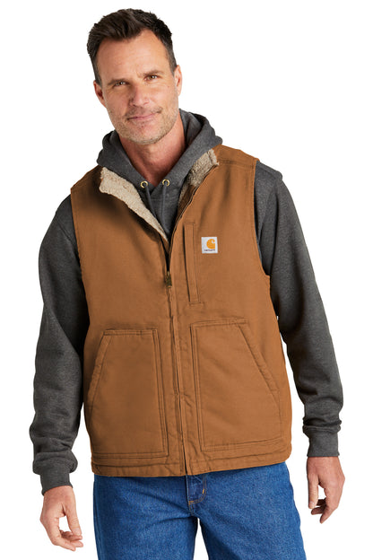 Carhartt- Carhartt® Sherpa-Lined Mock Neck Vest CT104277-Medtech- 2