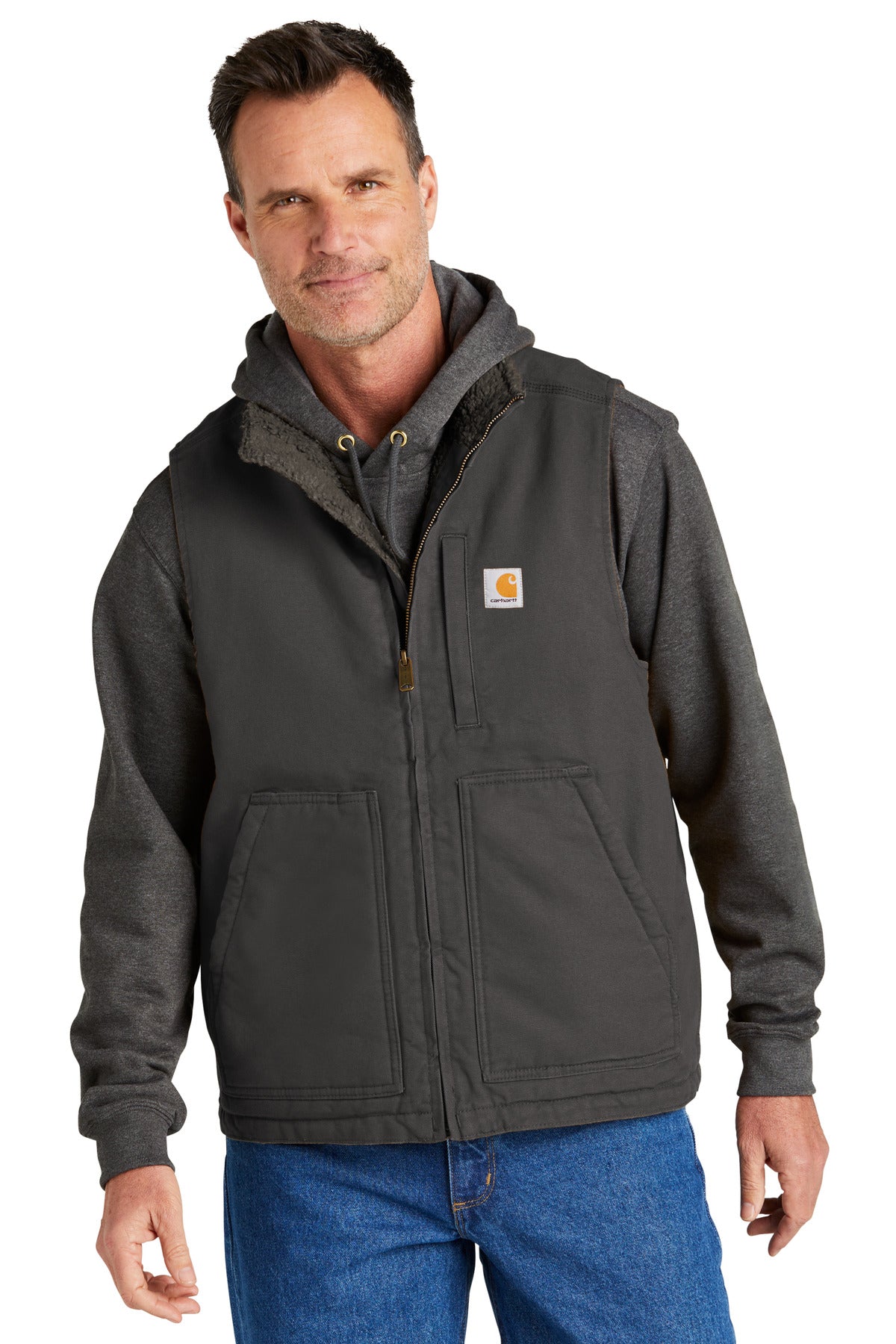 Carhartt- Carhartt® Sherpa-Lined Mock Neck Vest CT104277-Medtech- 3