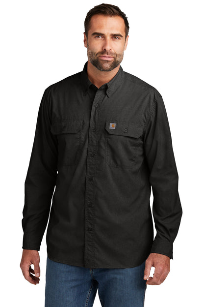 Carhartt- Carhartt Force® Solid Long Sleeve Shirt CT105291-Medtech- 1