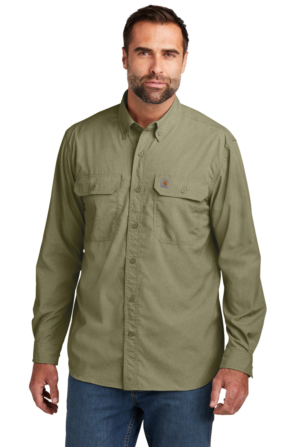 Carhartt- Carhartt Force® Solid Long Sleeve Shirt CT105291-Medtech- 2