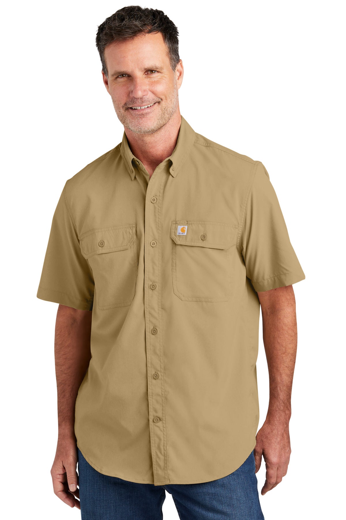 Carhartt- Carhartt Force® Solid Short Sleeve Shirt CT105292-Medtech- 3