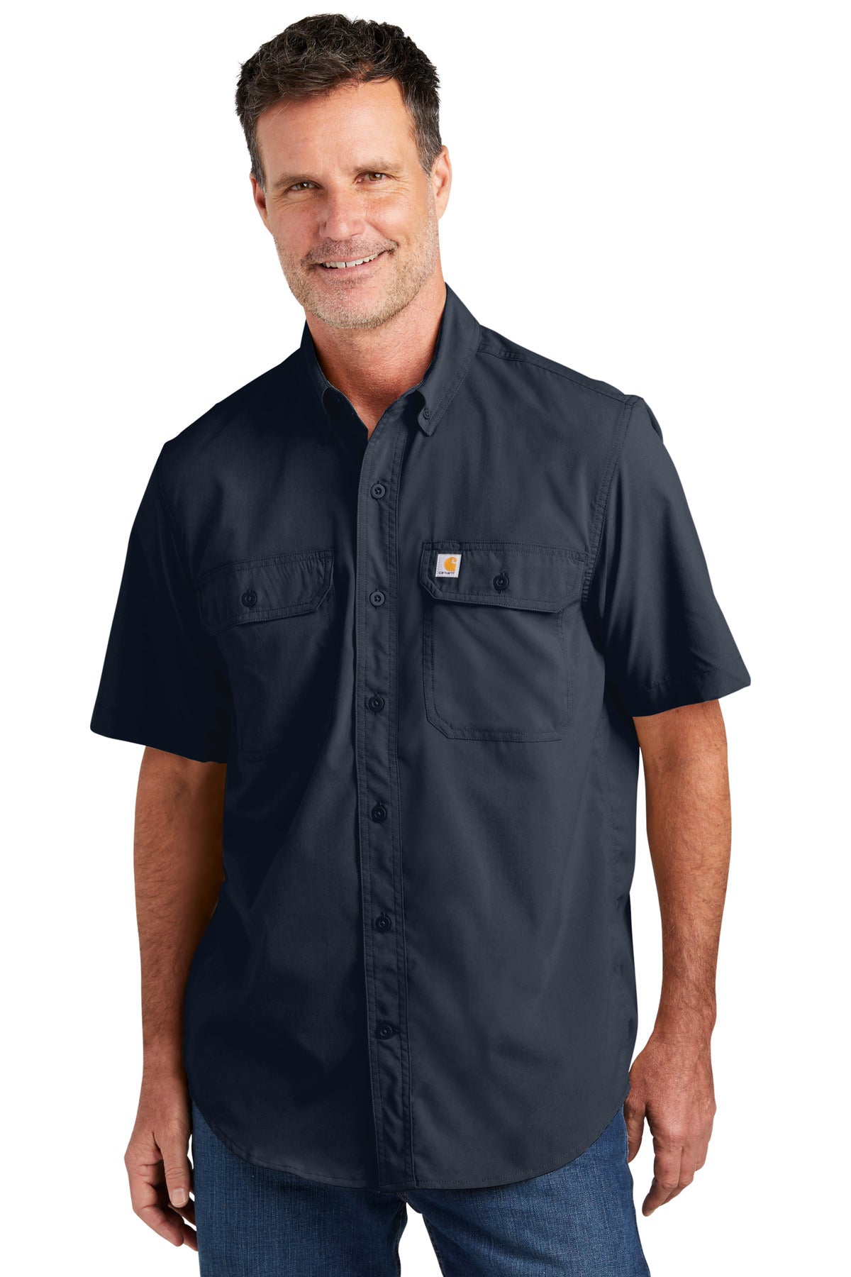 Carhartt- Carhartt Force® Solid Short Sleeve Shirt CT105292-Medtech- 4