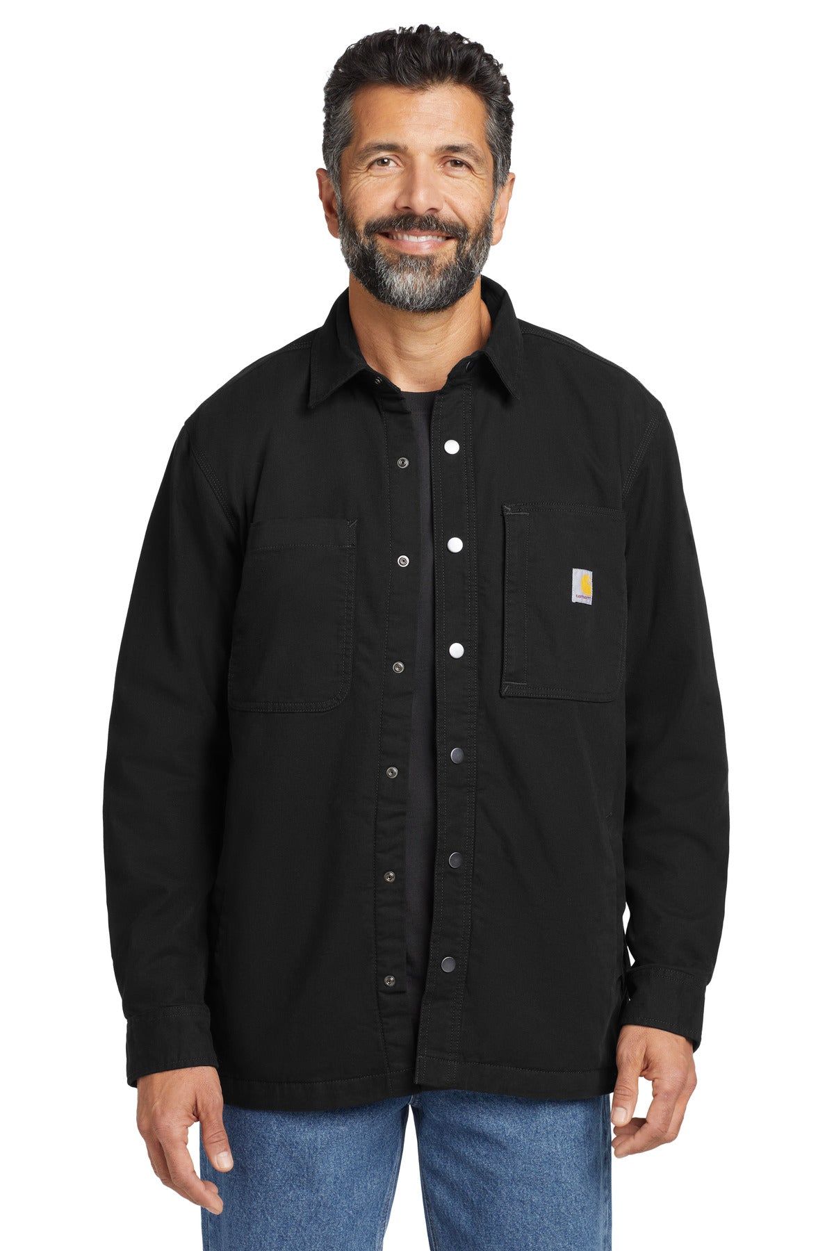 Carhartt- Carhartt® Rugged Flex® Fleece-Lined Shirt Jac CT105532-Medtech- 1