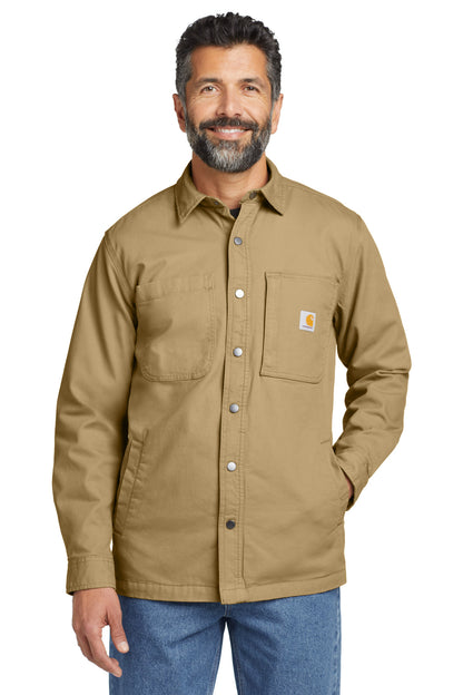 Carhartt- Carhartt® Rugged Flex® Fleece-Lined Shirt Jac CT105532-Medtech- 2