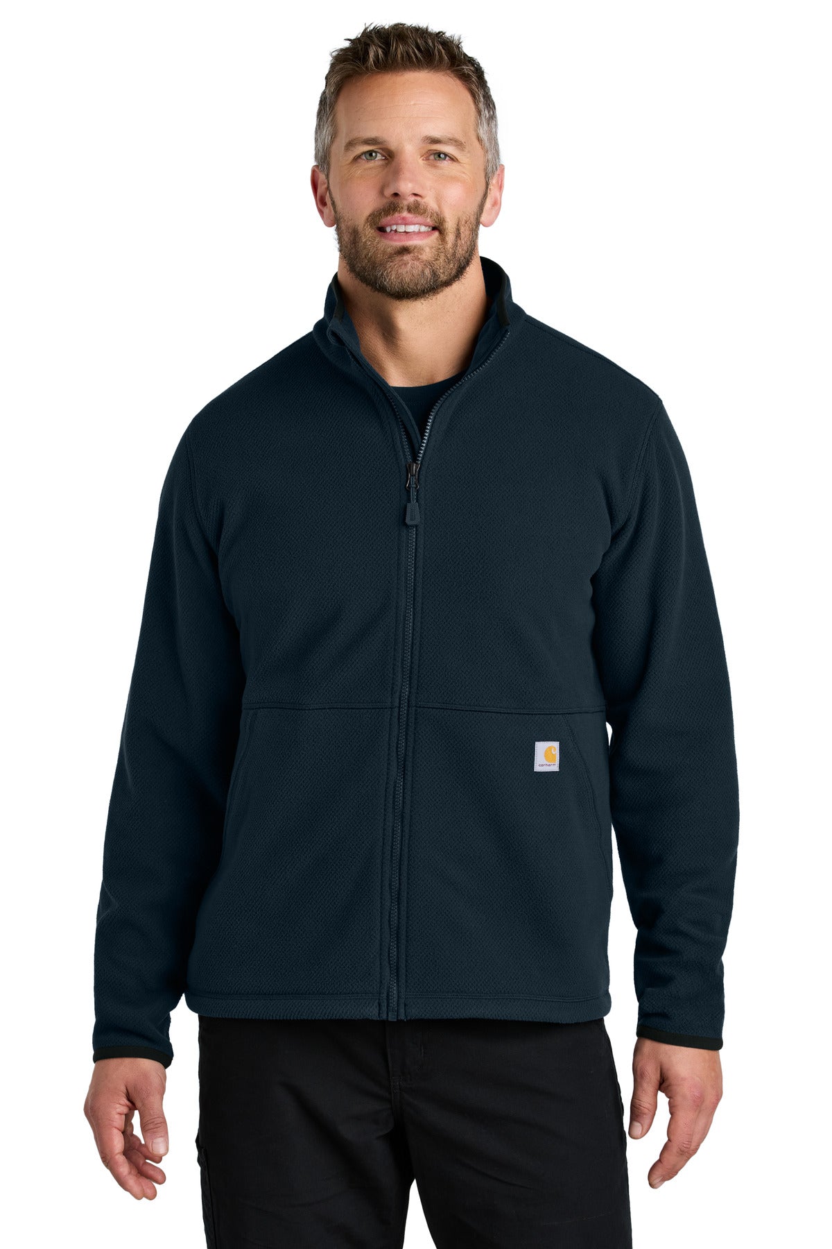 Carhartt- Carhartt® Textured Full-Zip Fleece Jacket CT106416-Medtech- 4