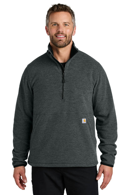 Carhartt- Carhartt® Textured 1/2-Zip Fleece Jacket CT106417-Medtech- 2