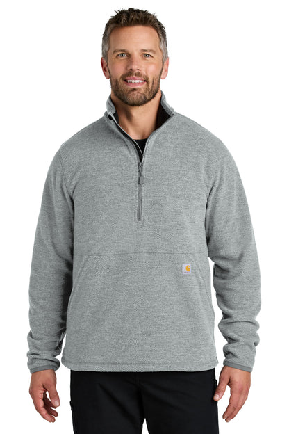 Carhartt- Carhartt® Textured 1/2-Zip Fleece Jacket CT106417-Medtech- 3