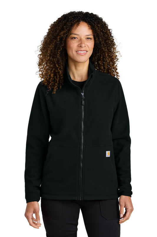 Carhartt- Carhartt® Women's Textured Full-Zip Fleece Jacket CT106419-Medtech- 1