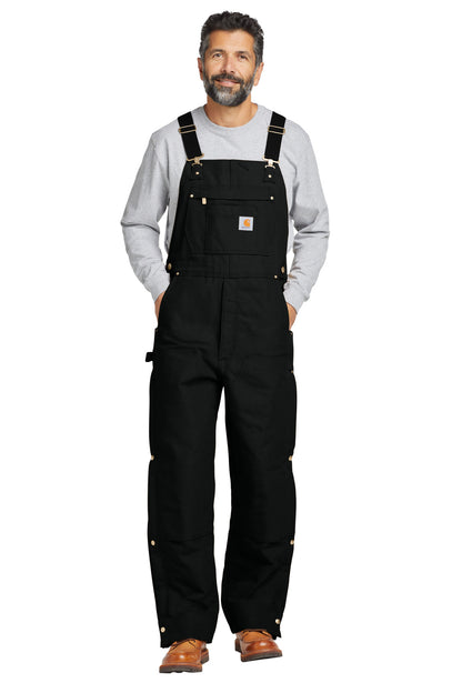 Carhartt- Carhartt® Firm Duck Insulated Bib Overalls CT106672-Medtech- 1