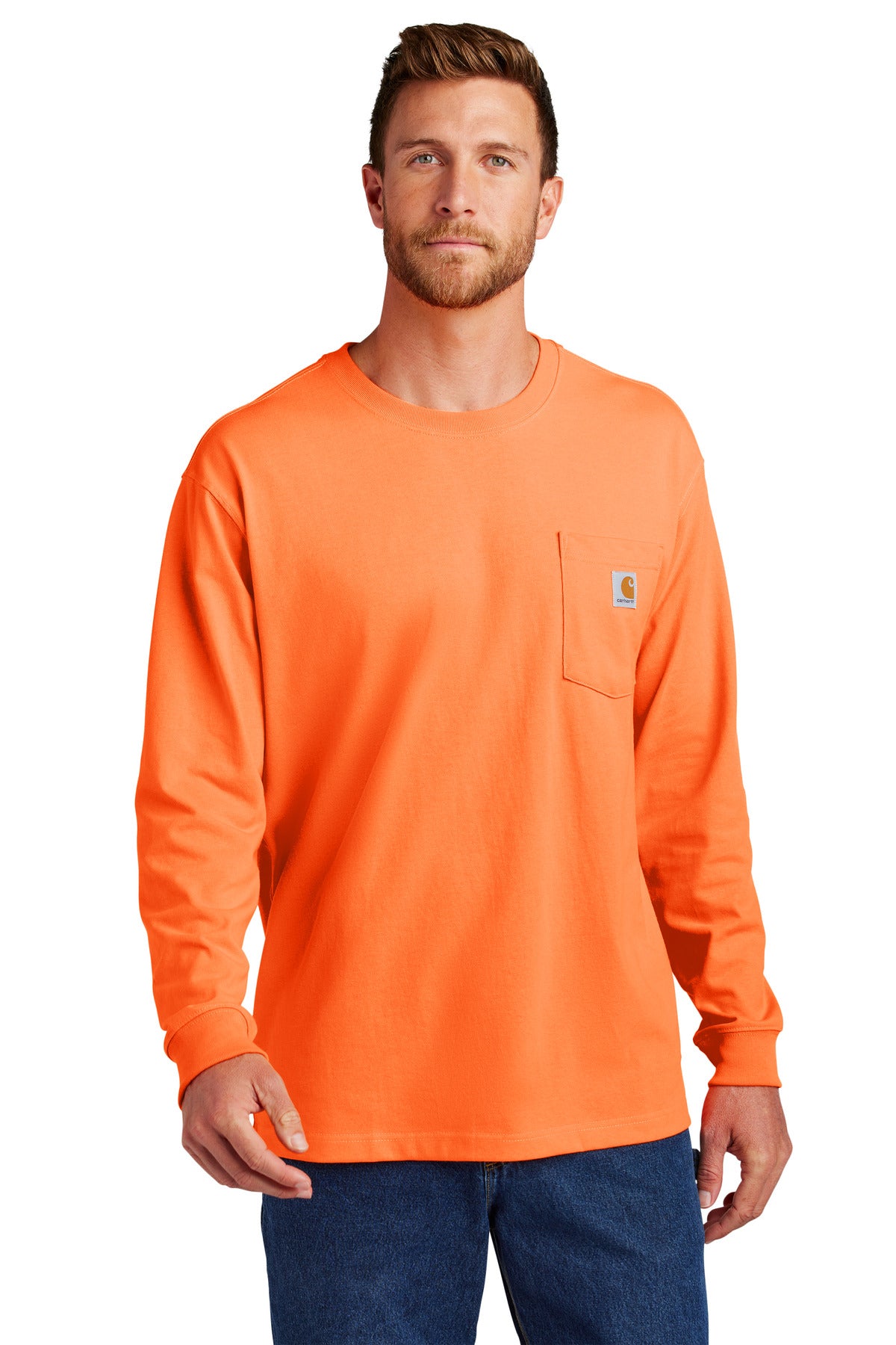 Carhartt- Carhartt ® Workwear Pocket Long Sleeve T-Shirt. CTK126-Medtech- 3