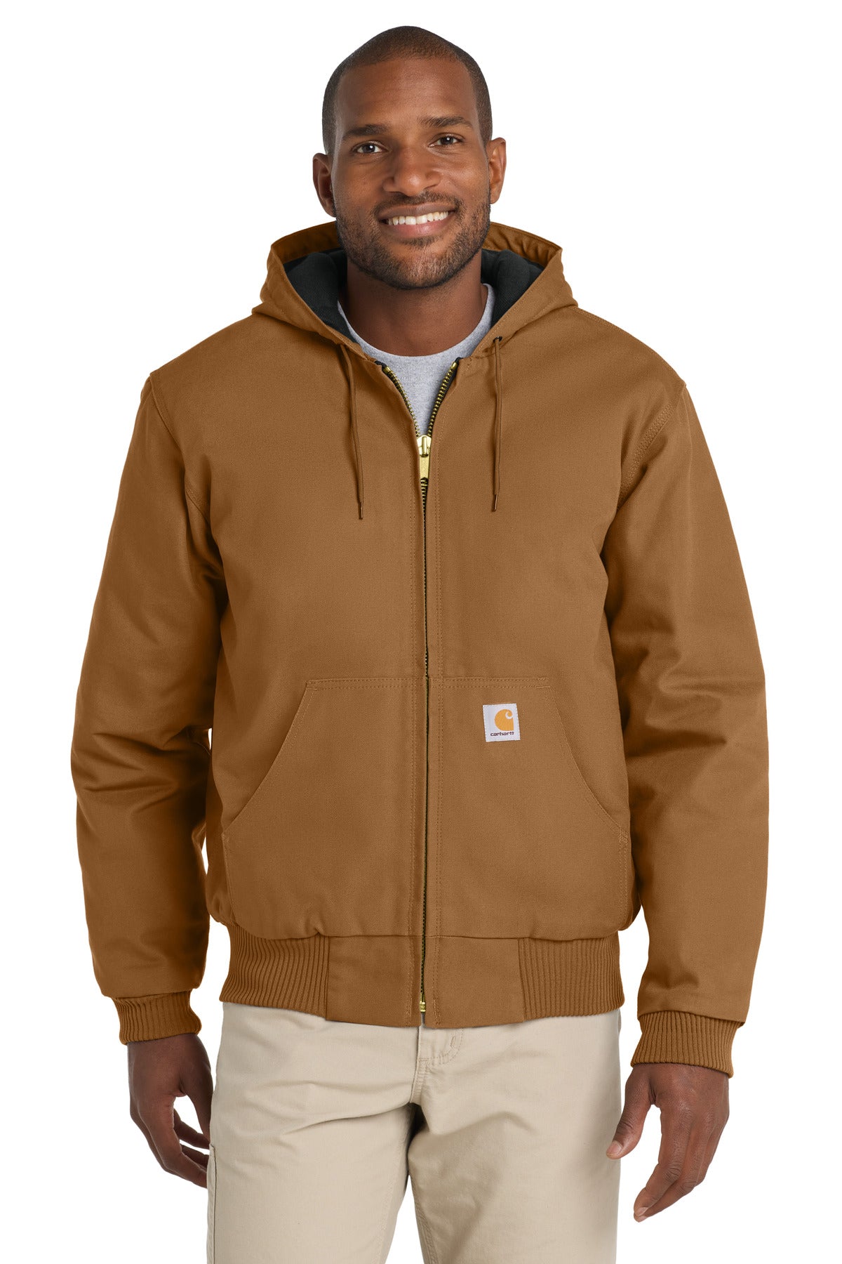 Carhartt- Carhartt ® Tall Quilted-Flannel-Lined Duck Active Jac. CTT106677-Medtech- 2