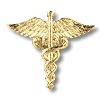 Caduceus Pin