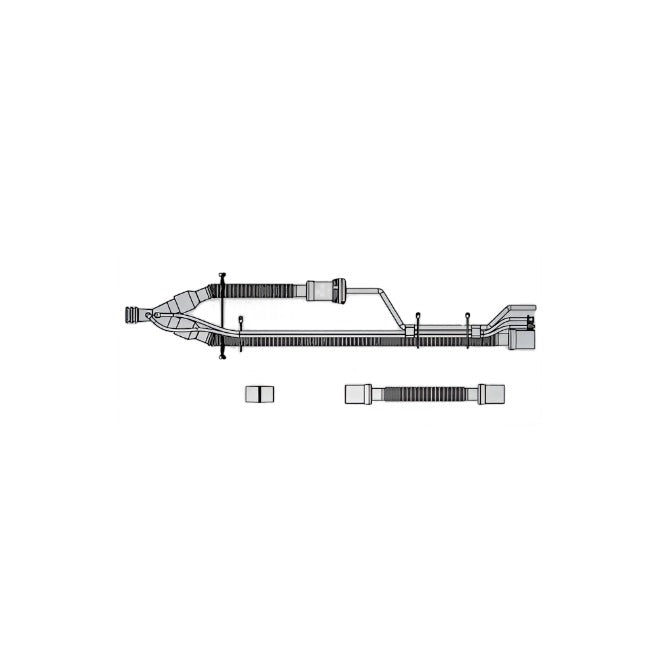 CareFusion LTV® 1100,1150,1200 Pediatric Circuit w/Out PEEP, 10823, 15mm CS/10