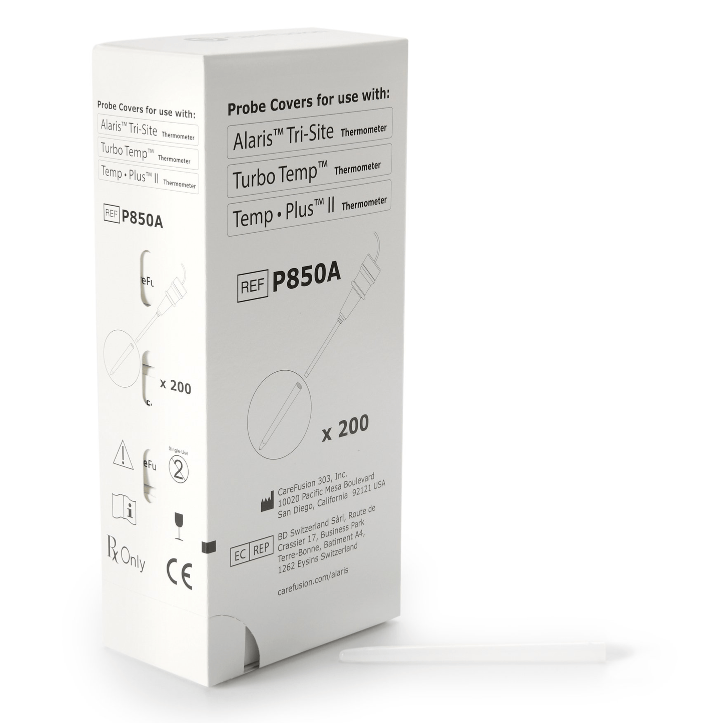 CareFusion P850A Temperature Probe Covers BX/200