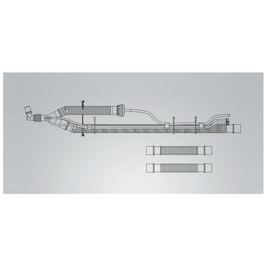 CareFusion ReVel™ Adult Patient Circuit w/Out PEEP, 22mm SPU 10/CS