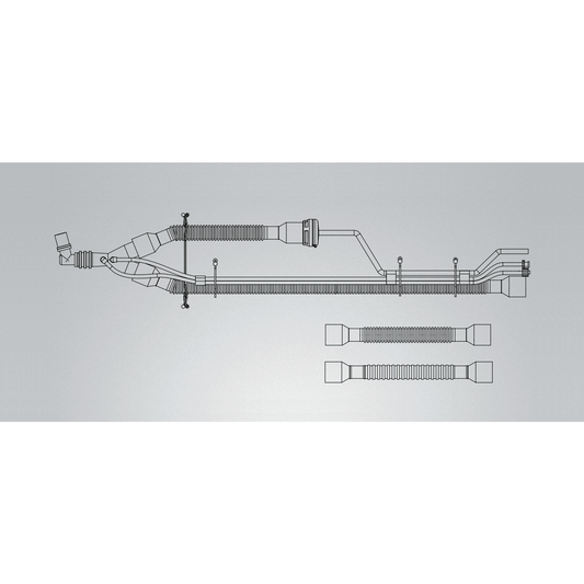 CareFusion ReVel™ Adult Patient Circuit w/Out PEEP, 15mm SPU 10/CS