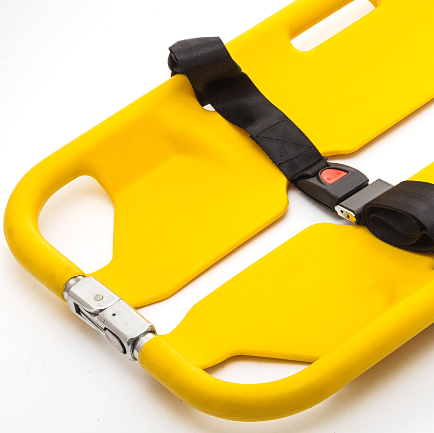 Caretech® EVACU-PRO S1 Adjustable Scoop Stretcher, Yellow