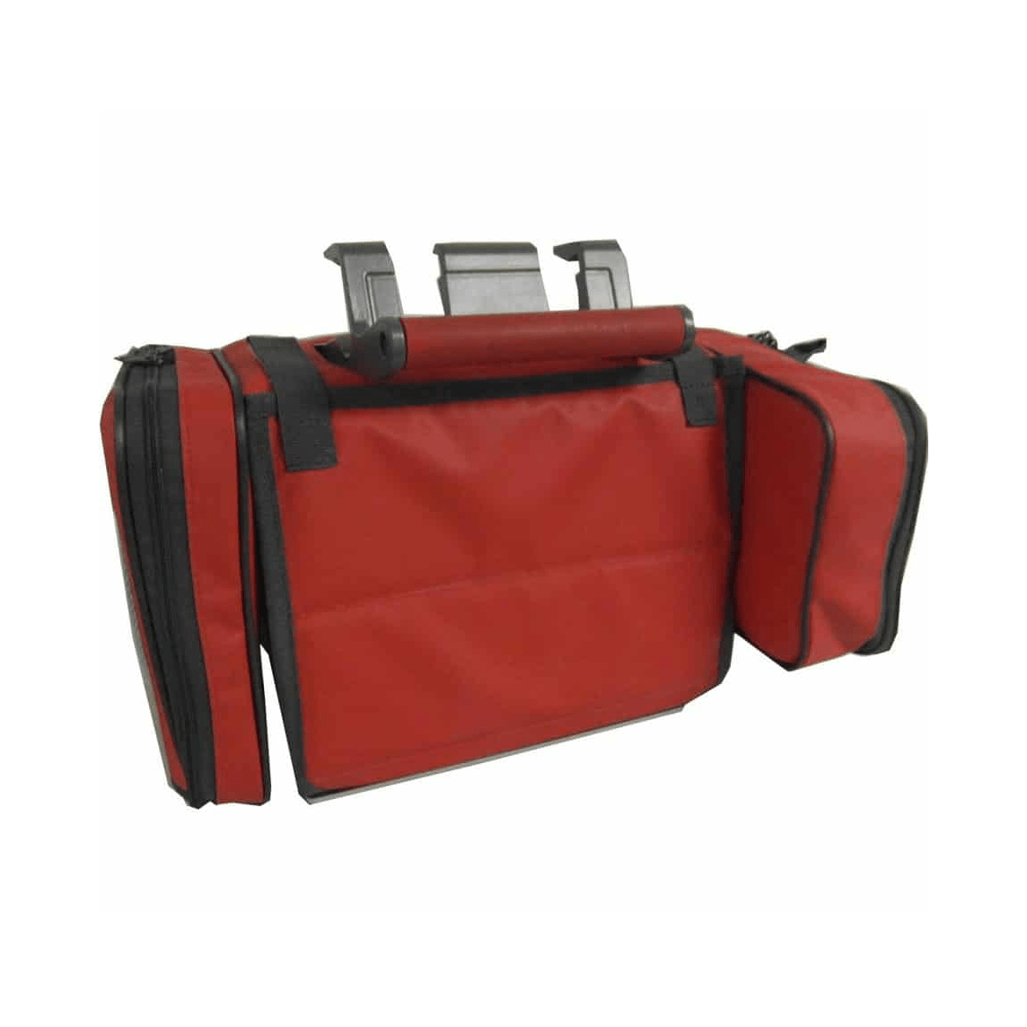  Caretech-Carry Bag w/Side Pouches, Red, Hamilton® T1 Transport Ventilator-MedTech-2