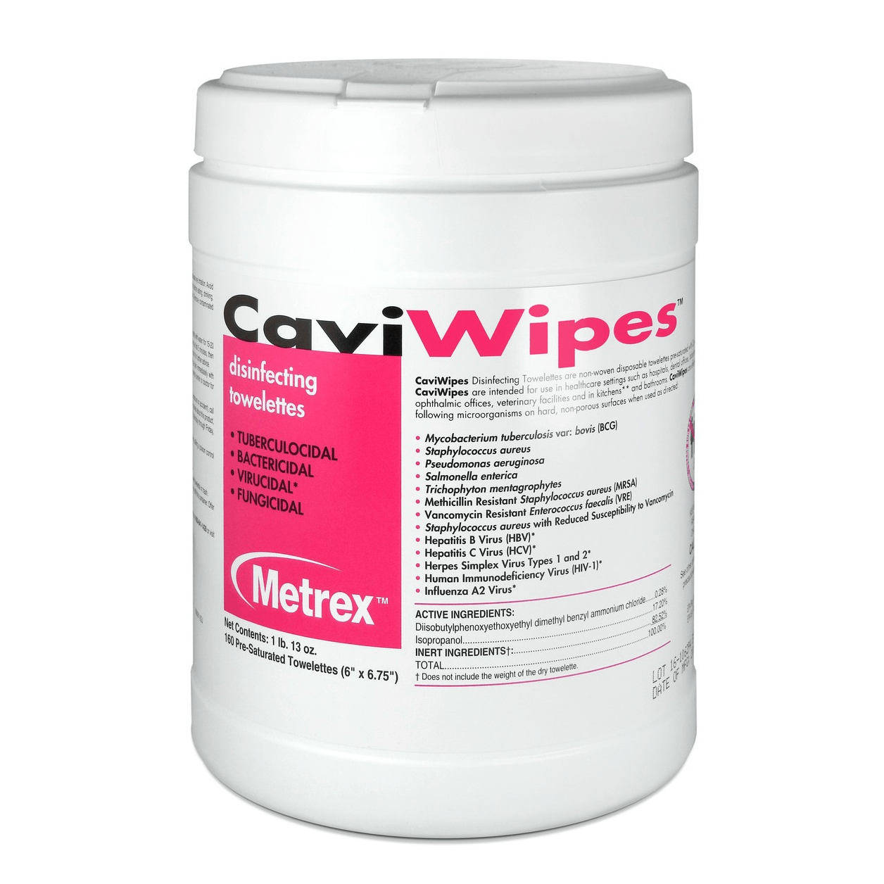 CaviWipes® Disinfectant Towelettes / Wipes