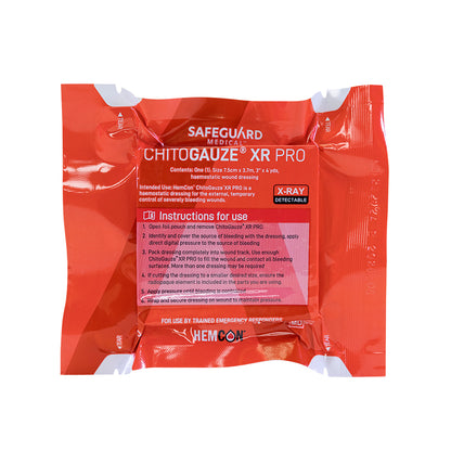 ChitoGauze OTC, Z-Fold 3" x 48"