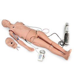  Nasco Healthcare-Complete ALS Trainer With Leg Assembly And Carry Bag-MedTech-1