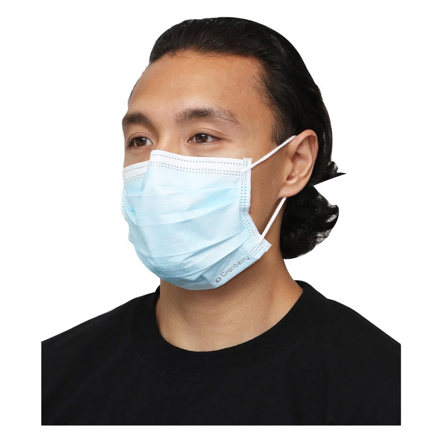  Cranberry-Cranberry S3 Plus Level 3 Face Mask BX/50-MedTech-1