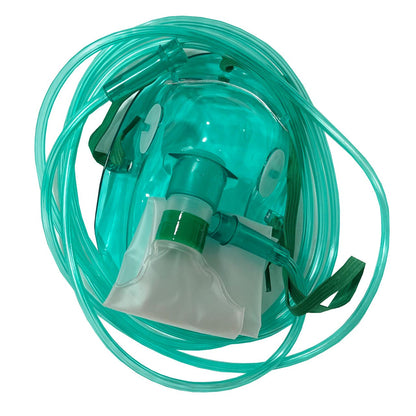 Curaplex® Total Non-rebreather Oxygen Mask, Elongated Adult - NO VENT